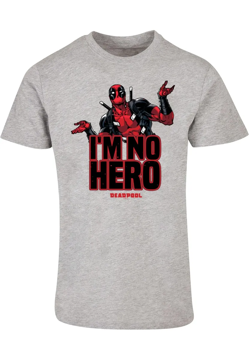 

Футболка ABSOLUTE CULT "Мужская футболка ABSOLUTE CULT Deadpool - I Am No Hero", серый