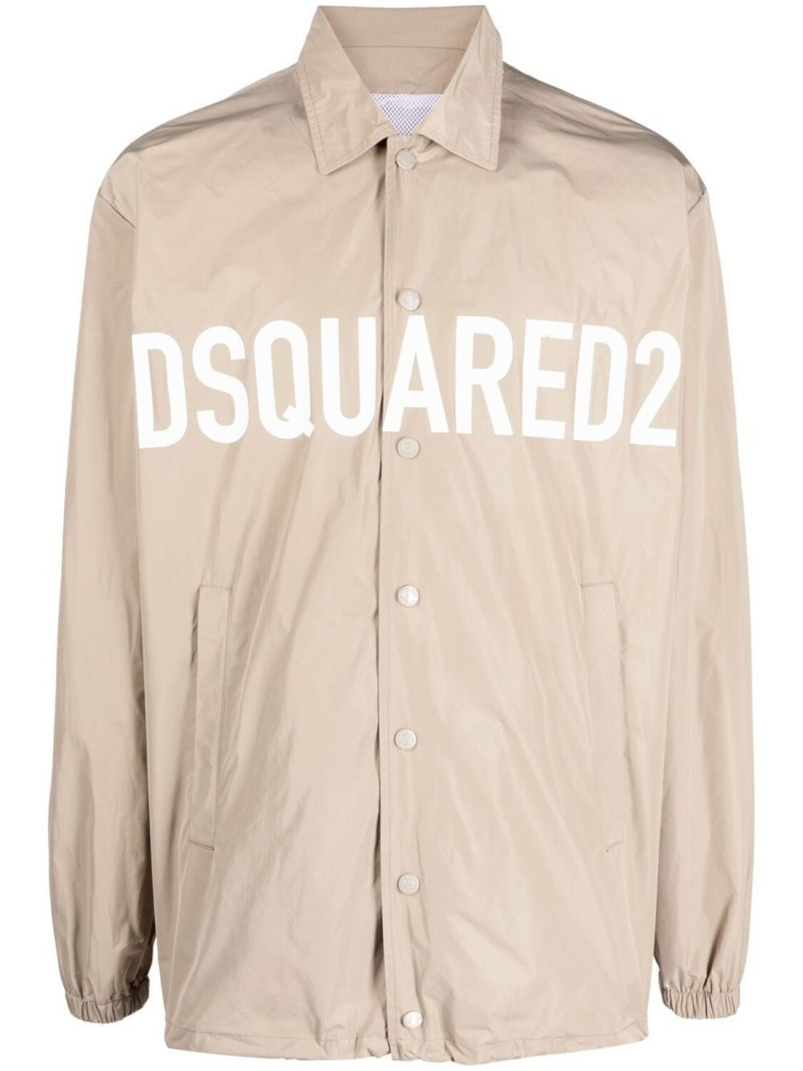

Dsquared2 logo-print light jacket, нейтральный цвет