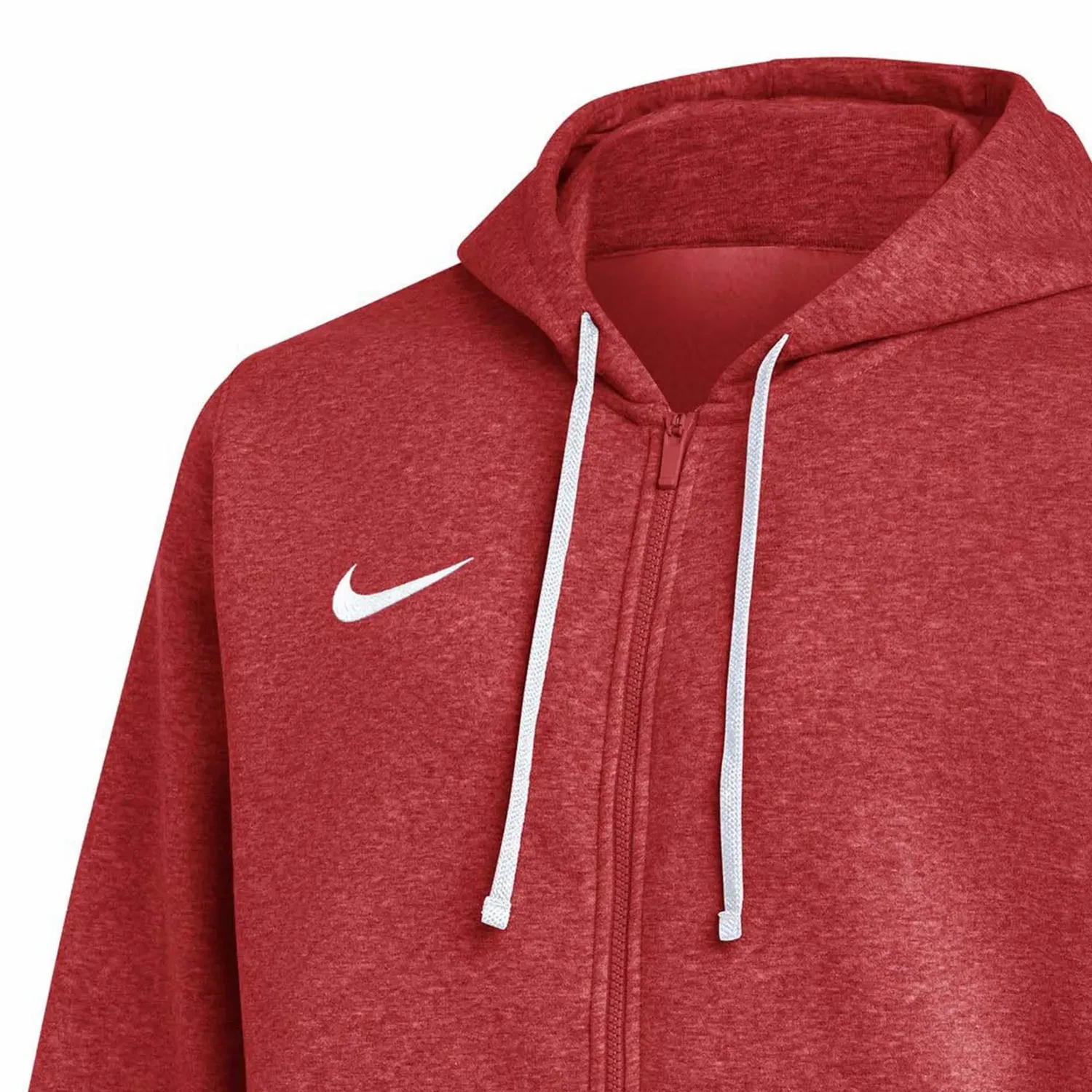 Спортивная кофта на молнии, красная, Nike — фото 3