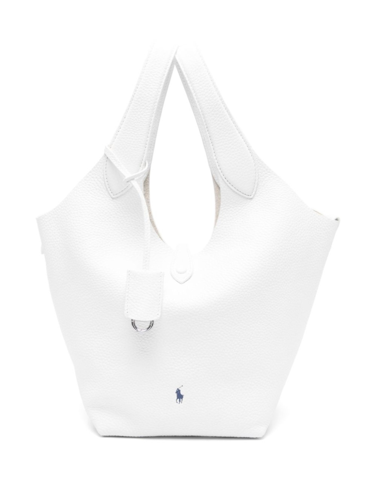 

Polo Ralph Lauren кожаная сумка-тоут, белый