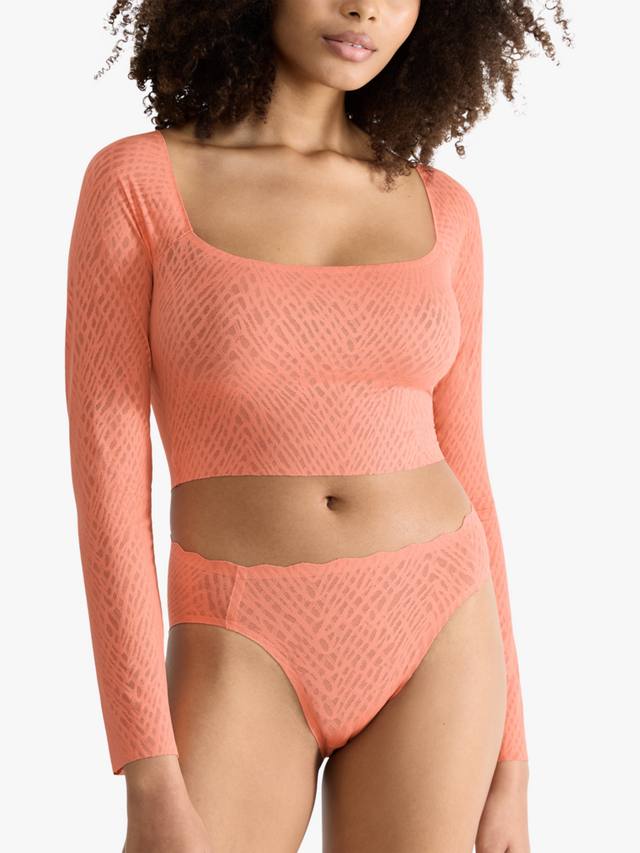 

Топ с длинными рукавами ZERO Feel Bliss sloggi, Lovely Apricot