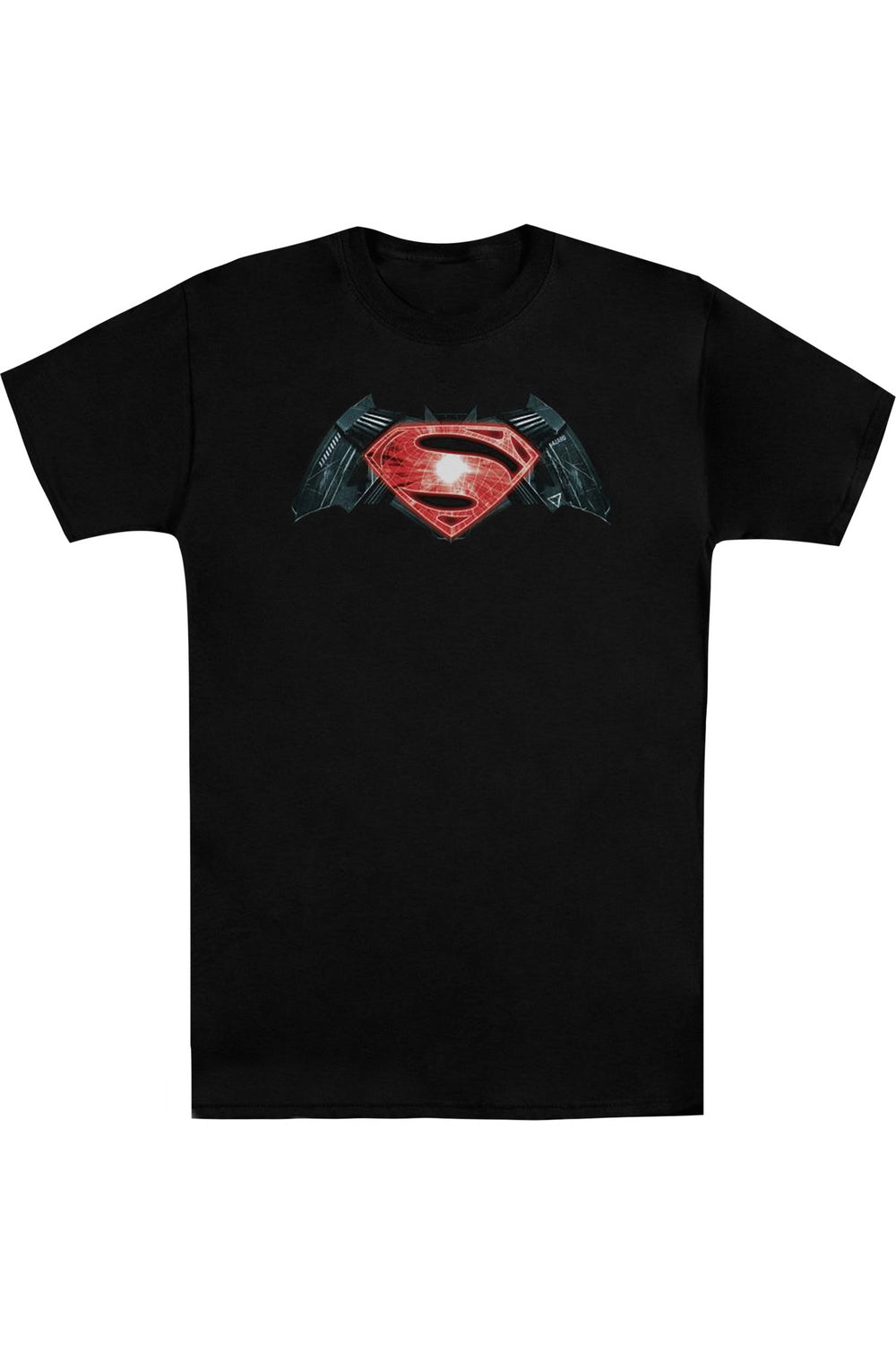 

Футболка с коротким рукавом и логотипом Batman V Superman Industrial для взрослых Gildan, черный