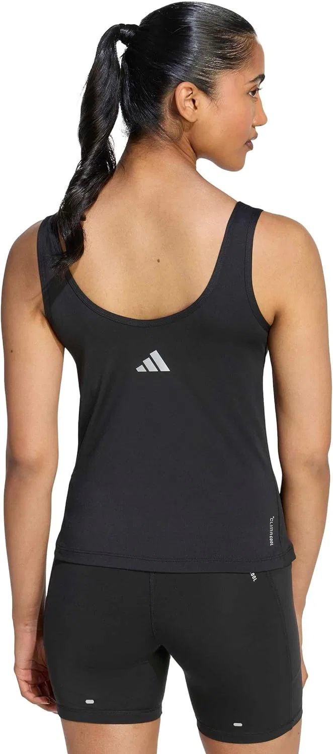 Танк топ женский Climacool adidas, Black — фото 3