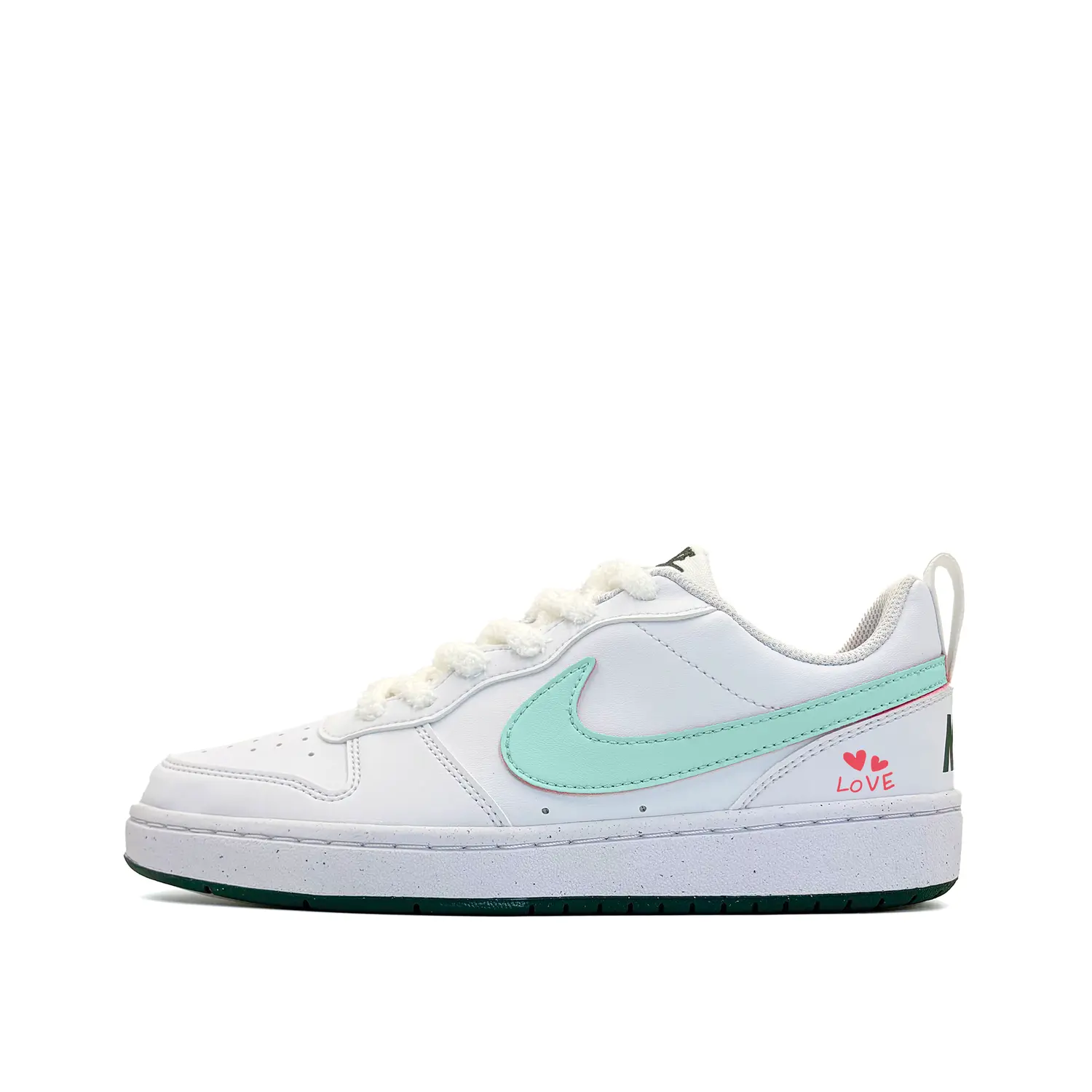 

Court Borough LOW RECRAFT устойчивые к истиранию скейтерские кроссовки light cyan детские Nike, Light Cyan