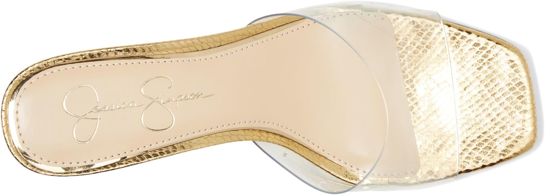 Туфли Jessica Simpson Celisha Lucite High Heel Sandals, Clear — фото 2