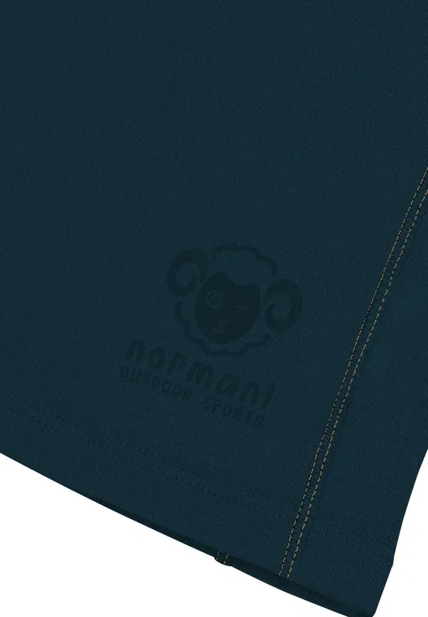 Детская футболка с длинным рукавом Normani Outdoor Sports, темно-синий — фото 4