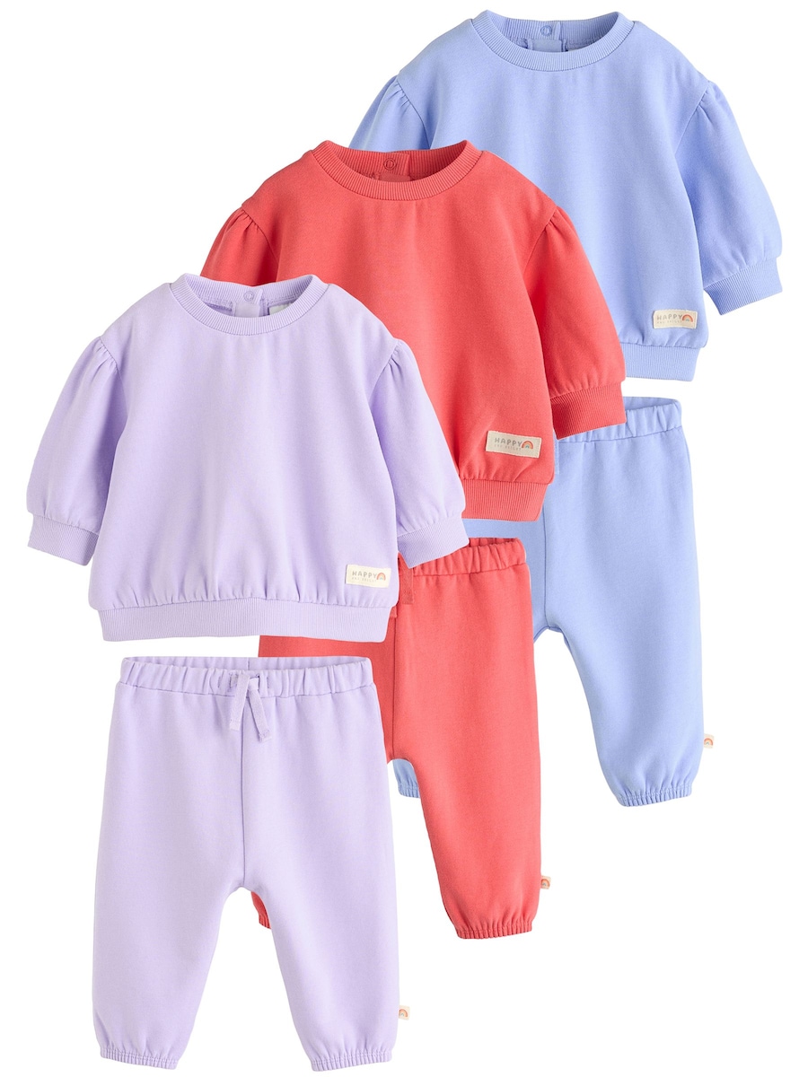 

Спортивный костюм Next, светло-голубой/лавандовый/красный