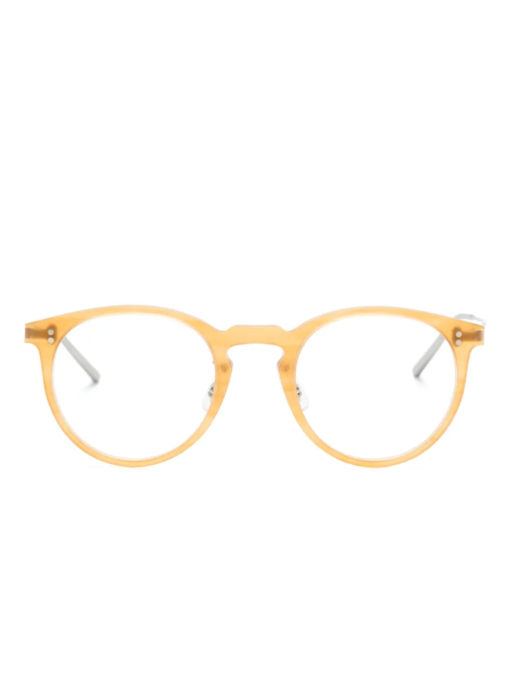 

Очки Orrison в круглой оправе Oliver Peoples, желтый