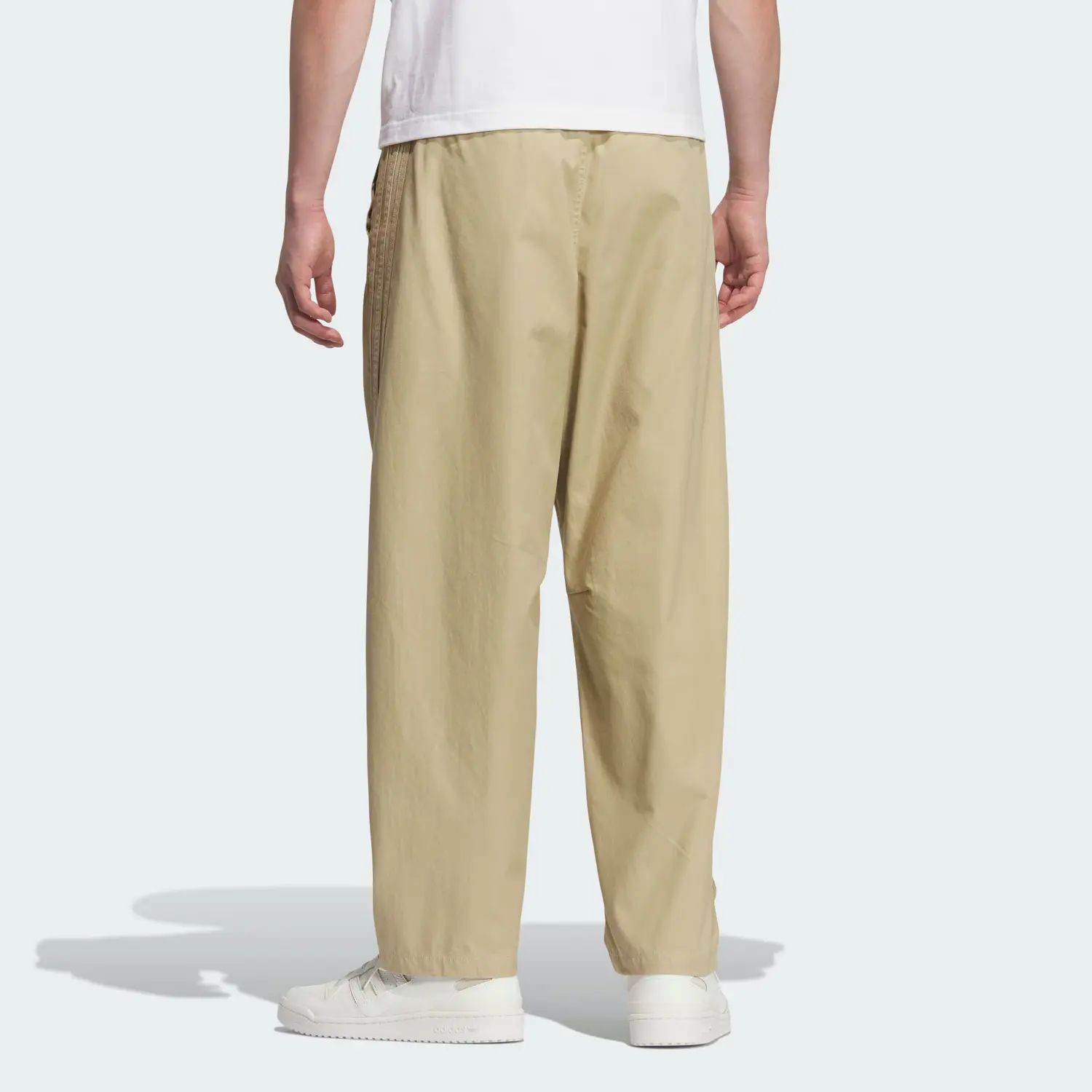 Зауженные брюки вязаные спортивные штаты men's Adidas Originals, коричневый — фото 3