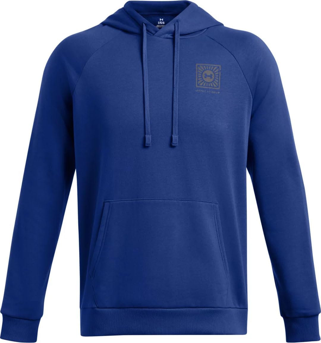 

Толстовка Under Armour unisex-adult Ua M Rival Mountain, Tech Blue, Синий, Толстовка Under Armour unisex-adult Ua M Rival Mountain, Tech Blue