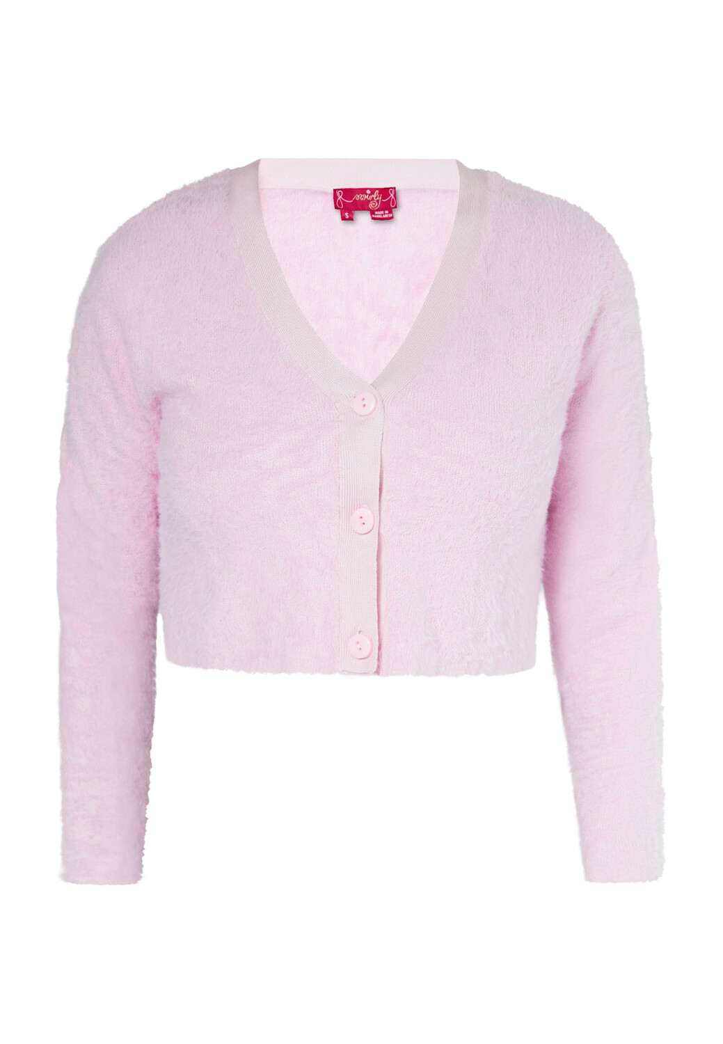 

Толстовка Swirly Cardigan, розовый