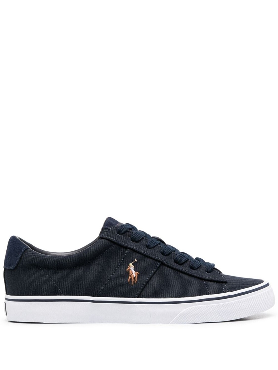 

Polo Ralph Lauren кеды с вышитым логотипом, синий