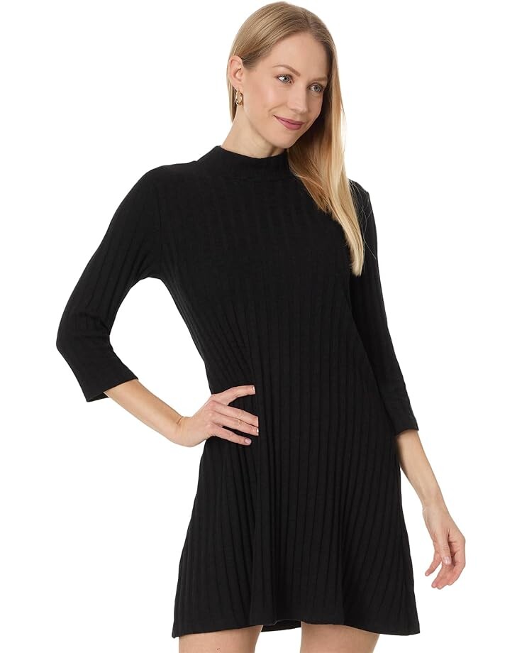 

Платье Michael Stars Mirabelle Elbow Sleeve Dress, черный