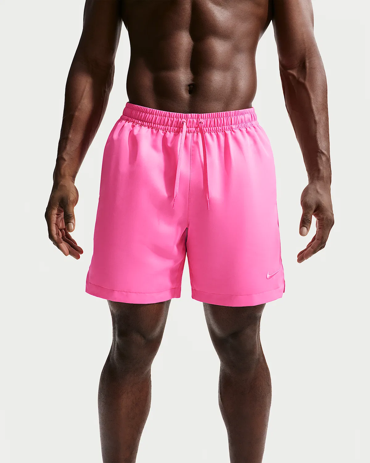 Мужские плавки Nike Swim Fadeaway Essential 7" с полной подкладкой, Pink Glow — фото 2