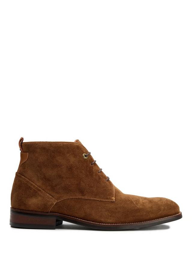Allos Suede Chukka Boots Simon Carter, Tan