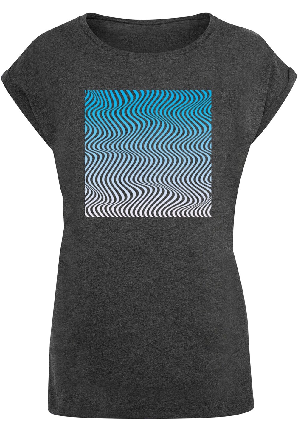 

Рубашка Merchcode Summer - Wavy, антрацит