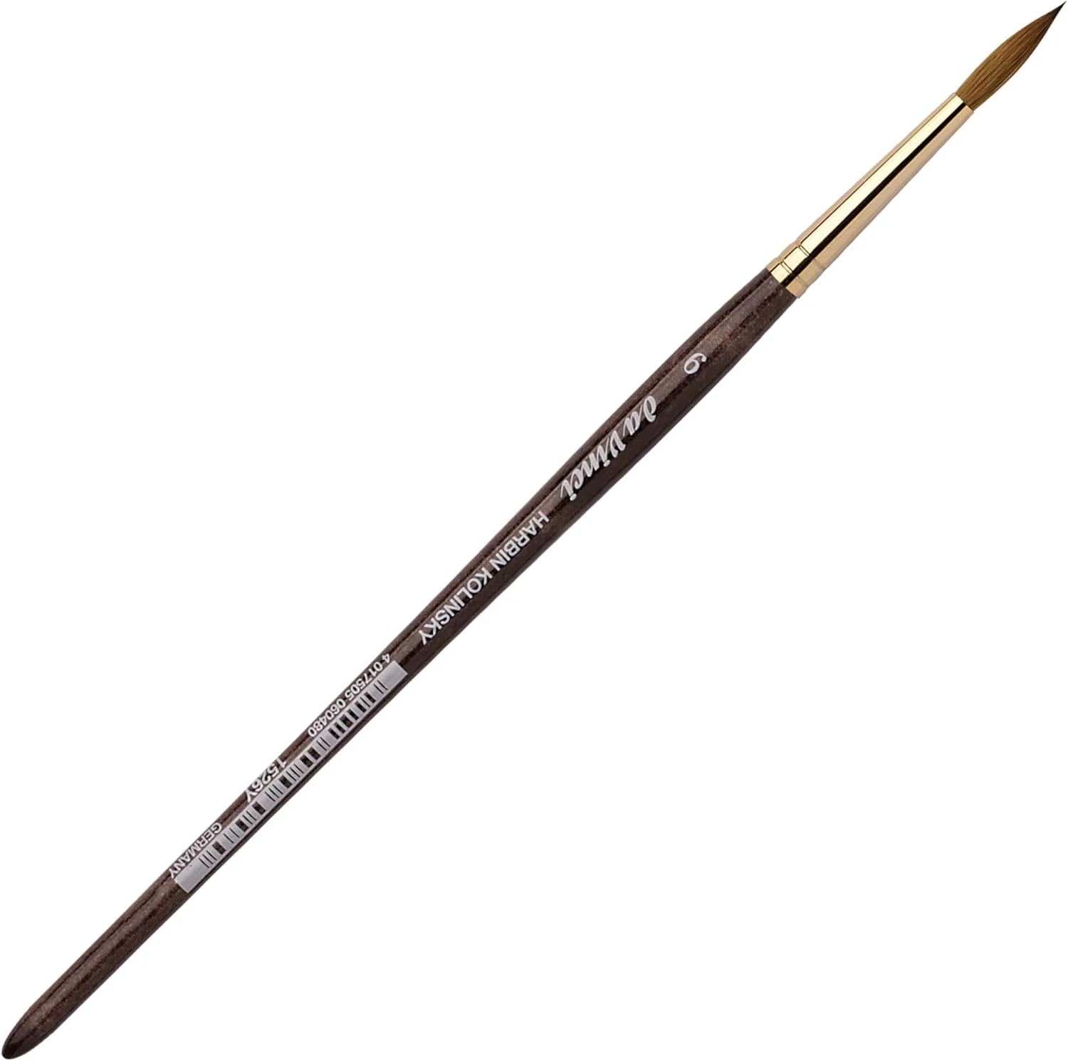 Кисть для акварели Da Vinci 1526Y Series из красного соболя, 19 x 0.33 x 30 см Da Vinci — фото 2