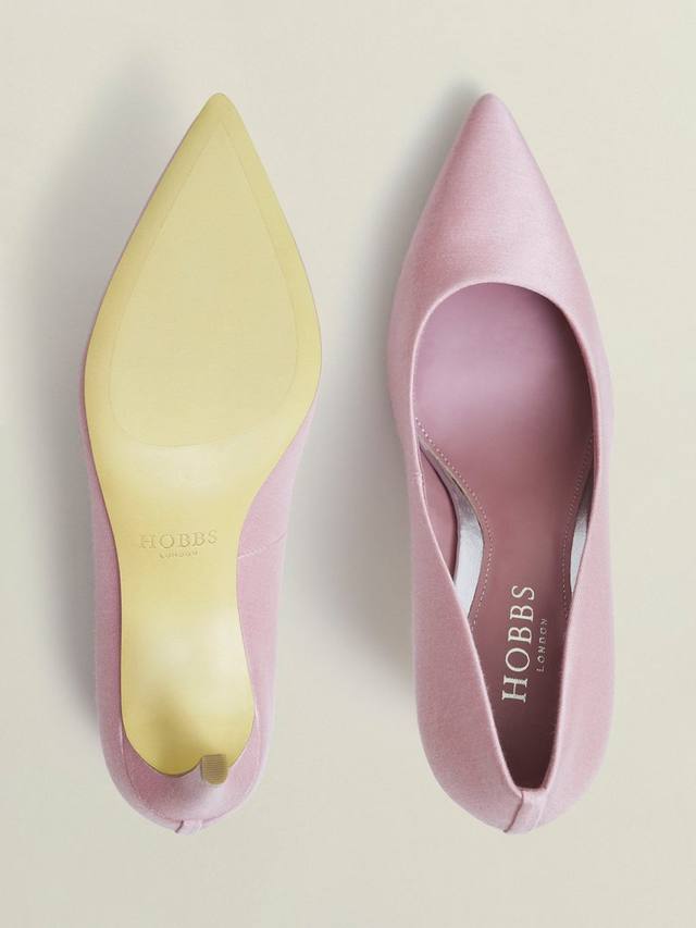 Атласные туфли-лодочки лейлы Hobbs, цвет Soft Petal Pink — фото 3