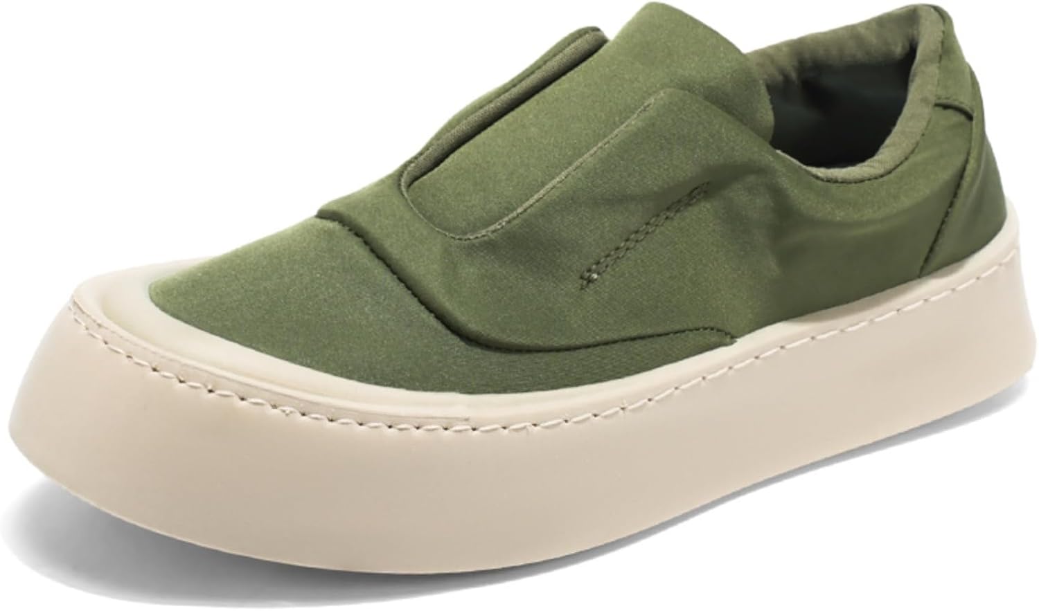 

Мужские кеды на мягкой подошве с запрессовкой: удобная посадка, противоскользящая резиновая подошва и дышащий материал, идеально подходят для повседневной носки, прогулок и легкой активности Kelibasi, зеленый