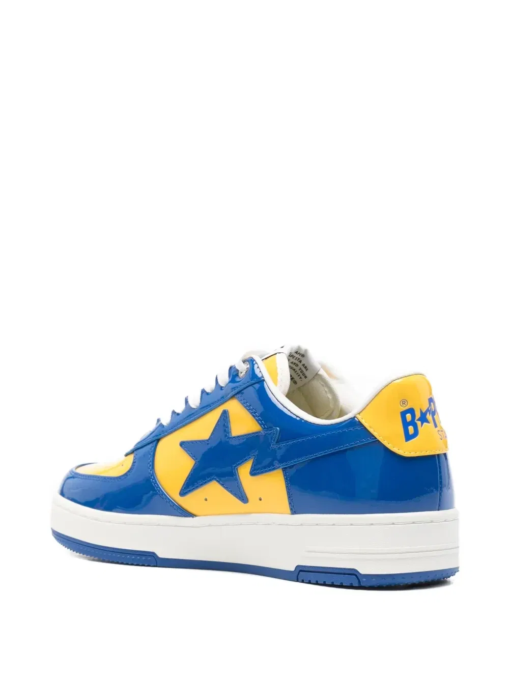 Кроссовки Bape Sta на шнуровке A BATHING APE, синий — фото 3