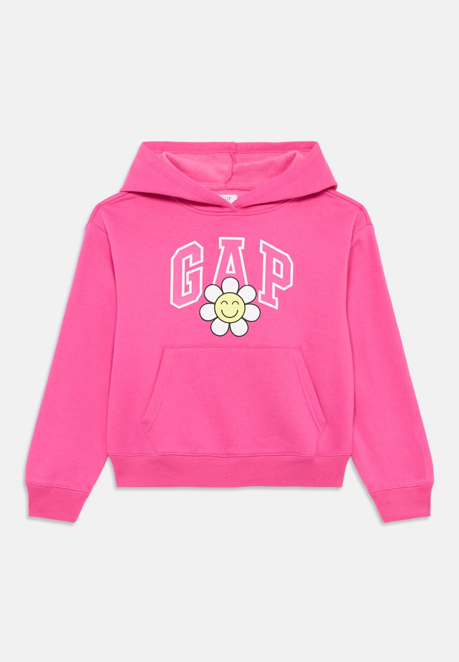 

Худи GAP KIDS RELAXED GAP LOGO HOODIE, Happy Pink/Pink
