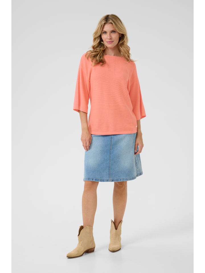 

Cream Вязаный свитер свободного кроя CRSillar, цвет «Фарфоровая роза»