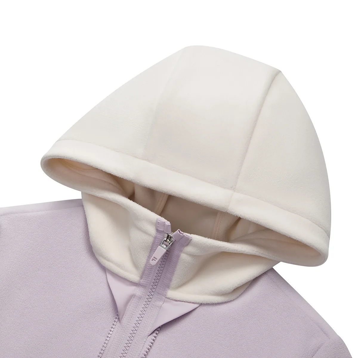 Пуховик с капюшоном, умеренный, с микроростяжкой и ветрозащитой FILA KIDS, F-PR Town Purple — фото 4