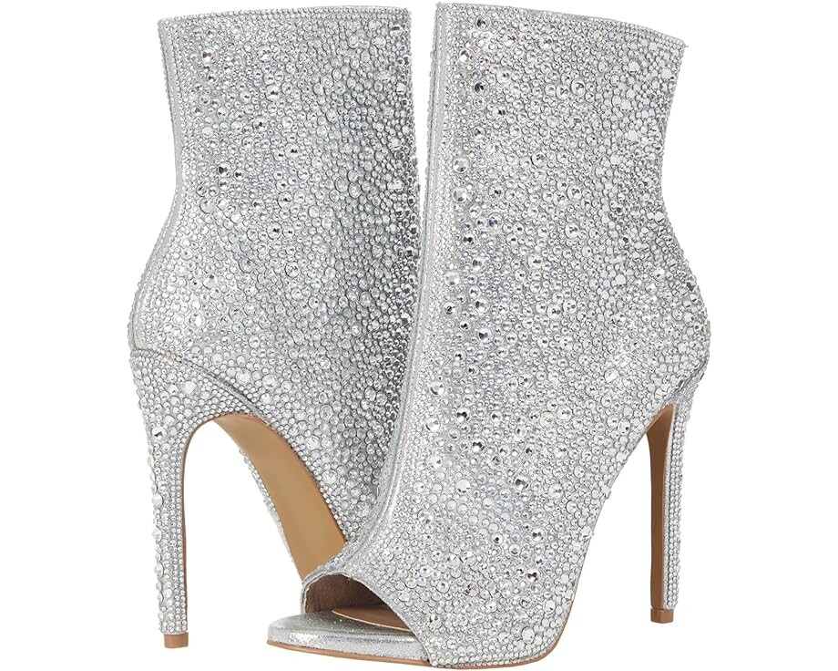 

Ботинки Steve Madden Dispute-R Bootie, серебряный