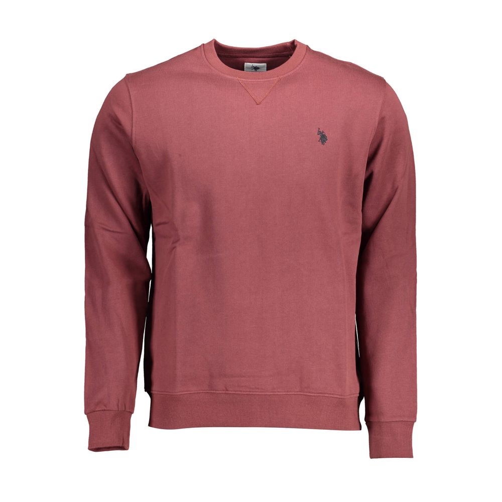 

Фиолетовый хлопковый мужской свитер U.S. Polo Assn.