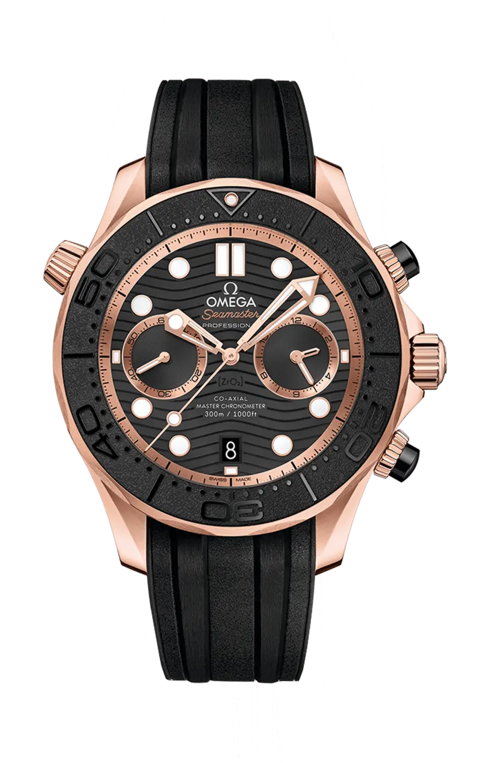 

Часы seamaster diver 300m co axial master chronometer chronograph 44 мм Omega