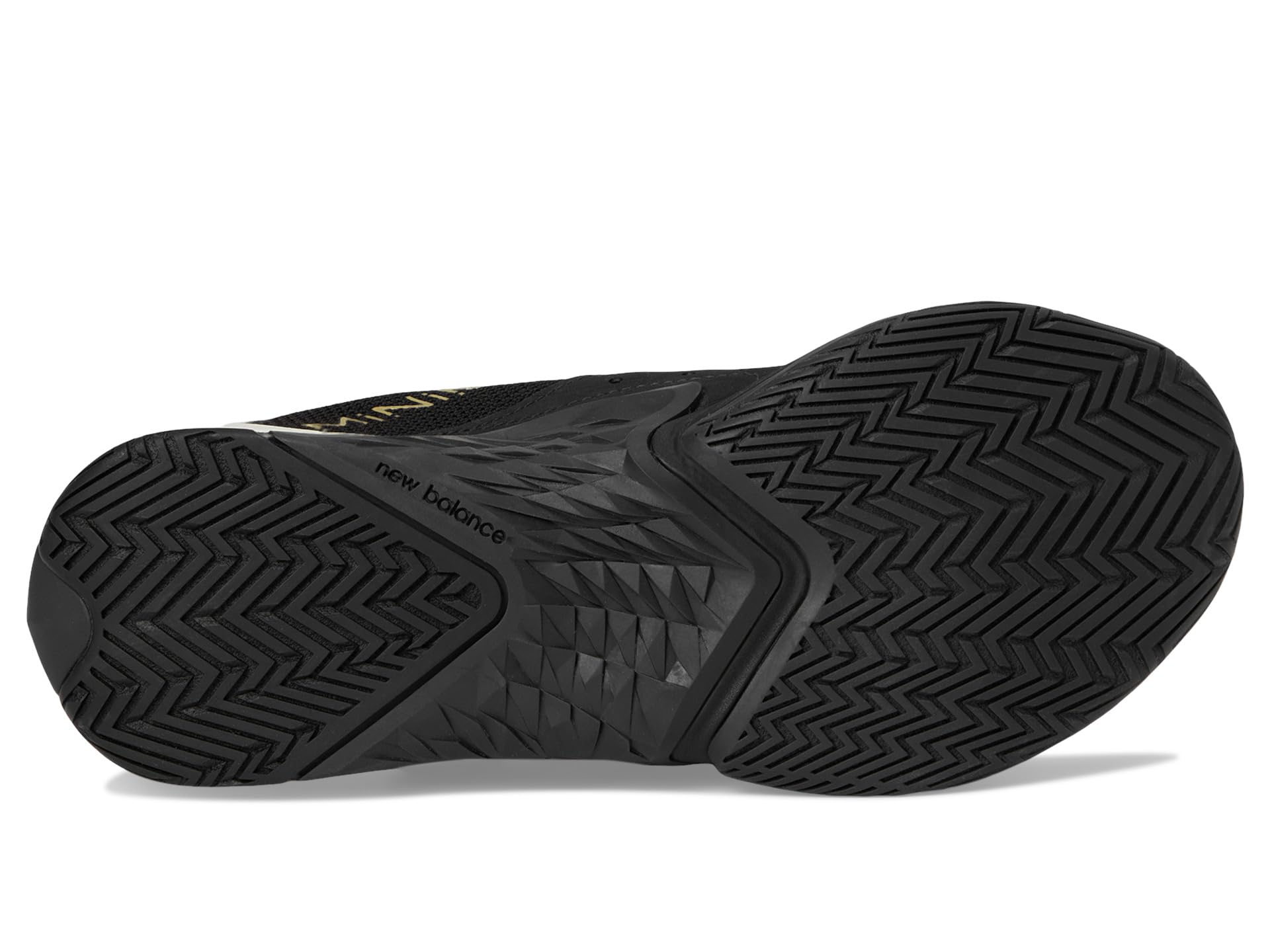 Кроссовки New Balance Minimus TR V2 BOA, цвет Black/Phantom/Gold Metallic — фото 3