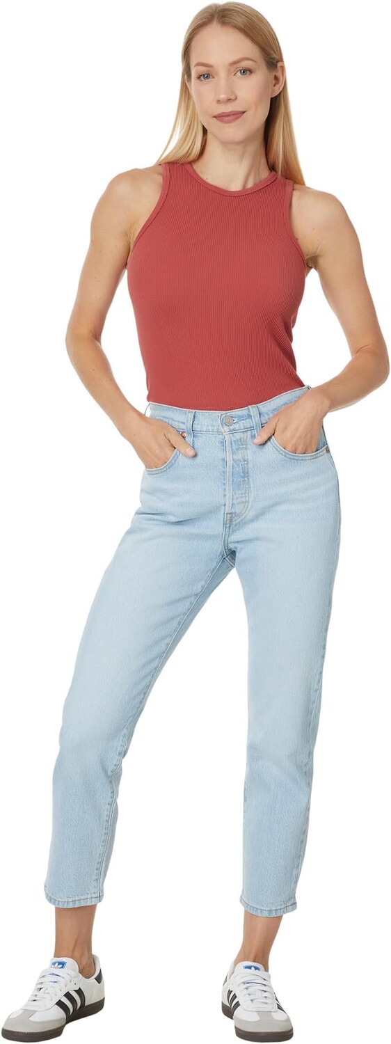 Джинсы Levi's Premium 501 Crop, цвет Wow Me Over — фото 4
