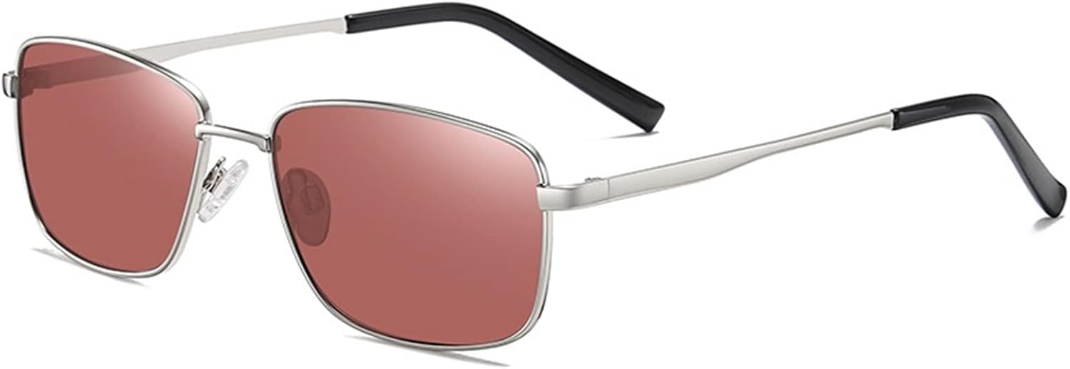 

Модные металлические солнцезащитные очки для вождения в коробке, для мужчин и женщин, ретро-очки с поляризованным покрытием (цвет: D, размер: средний) MTZJH, One Color