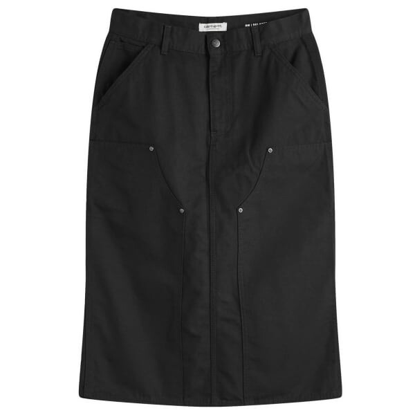 

Юбка миди с двойным коленом Carhartt Wip, черный