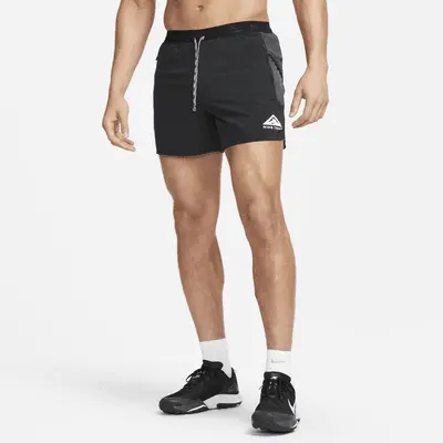

Шорты Nike Trail Second Sunrise, цвет Black/Dark Smoke Grey/White