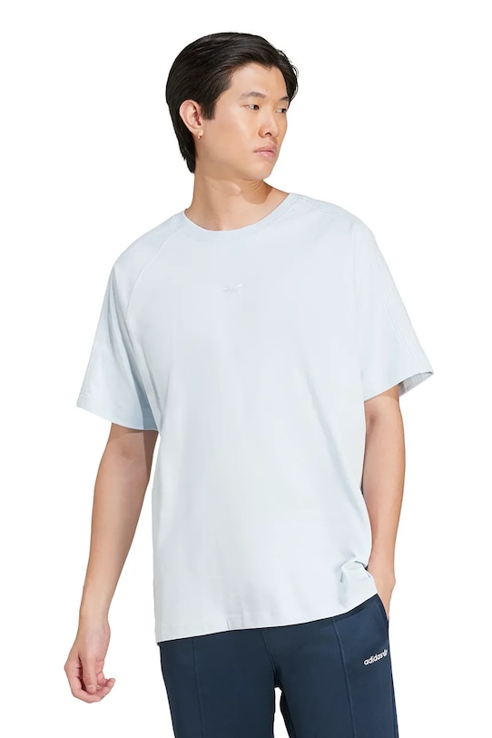 

Футболка хлопковая Premium Essentials Tee Adidas Originals, синий