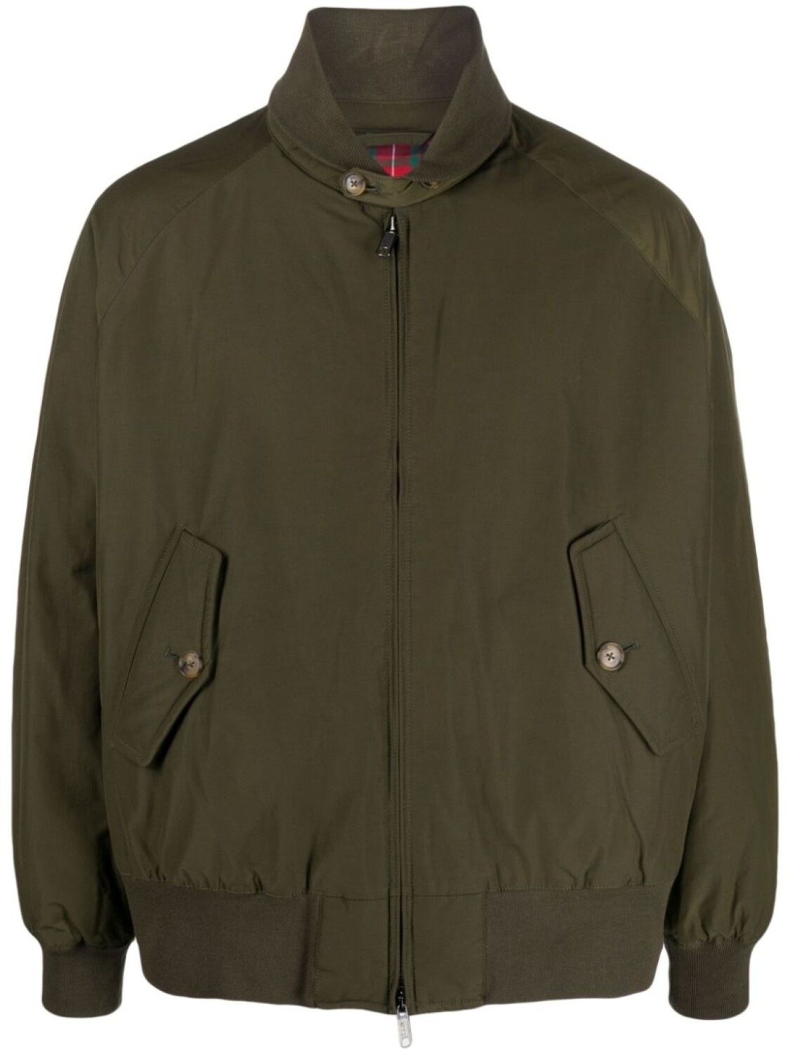 

Куртка-бомбер на молнии G9 Harrington Baracuta, зеленый