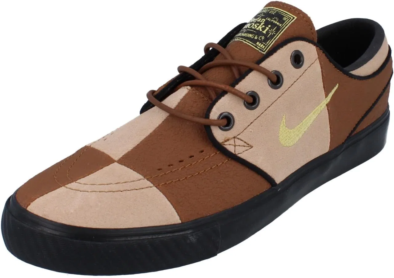 Кроссовки Nike Sb Zoom Janoski OG+ PRM для мужчин, модель HQ1629, Light British Tan Saturn Gold 200