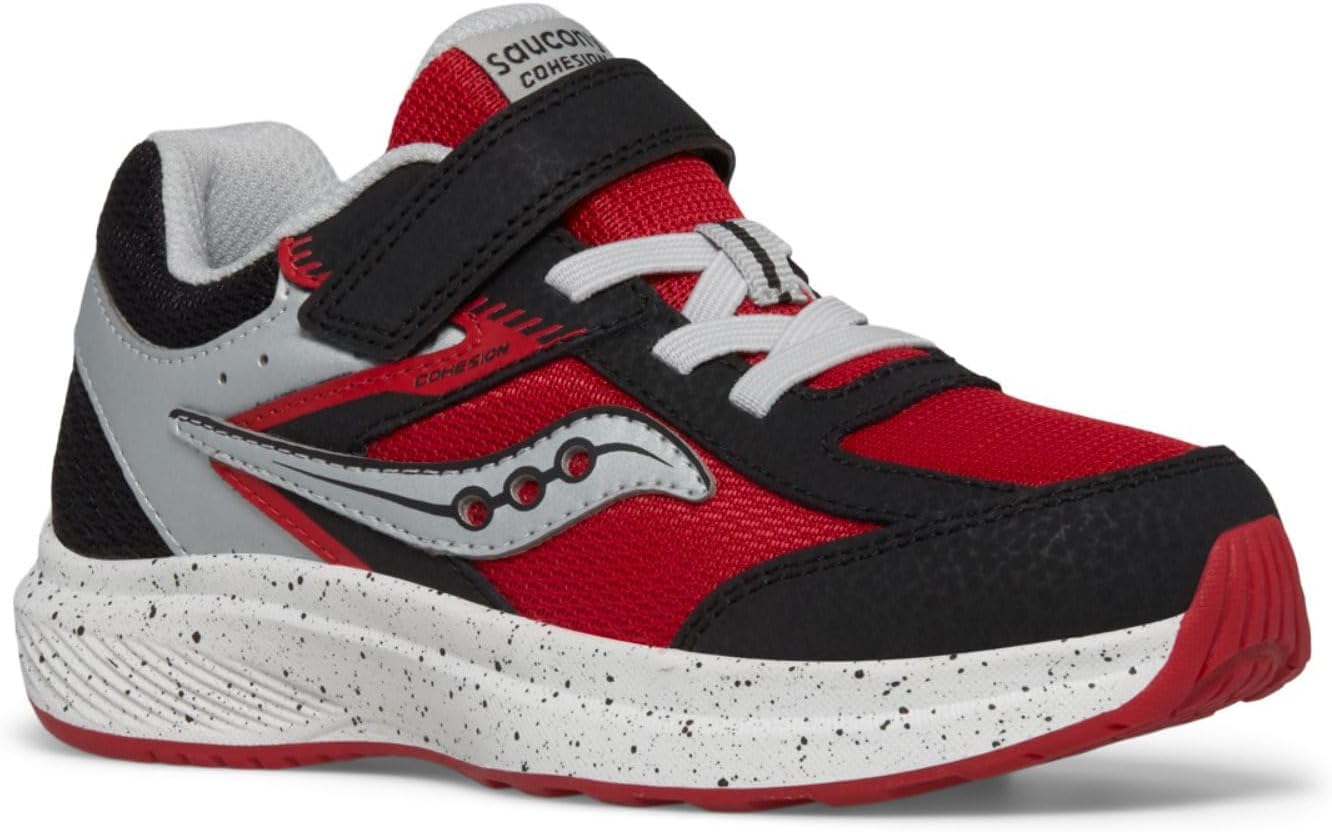 

Кроссовки Saucony Kids Cohesion KDZ A/C Sneakers, Black/Red