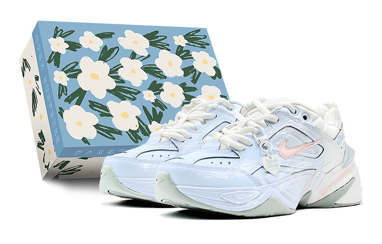 

Женские низкие кроссовки M2K Chunky, розовый Nike, цвет Sky Blue