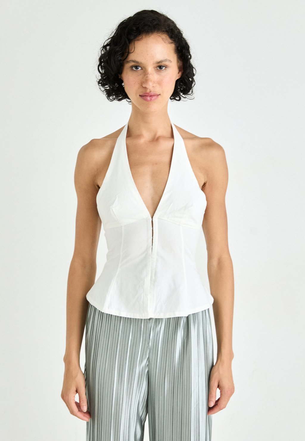 

Блуза FALINE HALTER - Top Weekday, белый