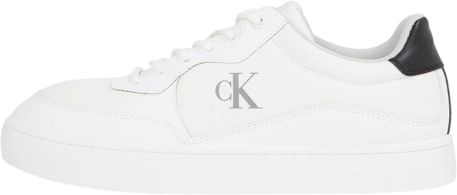Кроссовки Calvin Klein Herren Cupsole Classic Tech Ripstop Low Top, White Bright White Black