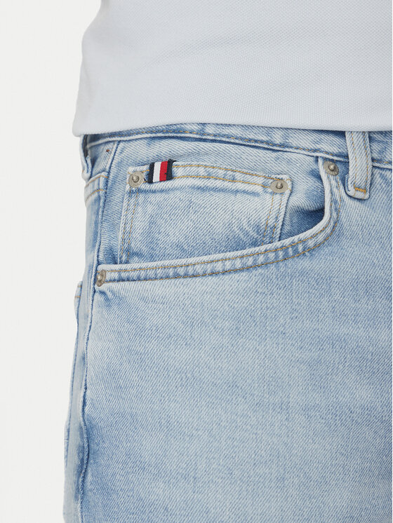 Джинсы прямого кроя Denton MW0MW38813 Tommy Hilfiger, синий — фото 4