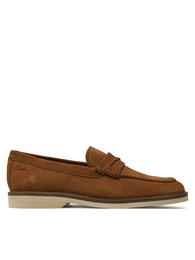 

Тапочки Atticus Ltslip Clarks, коричневый