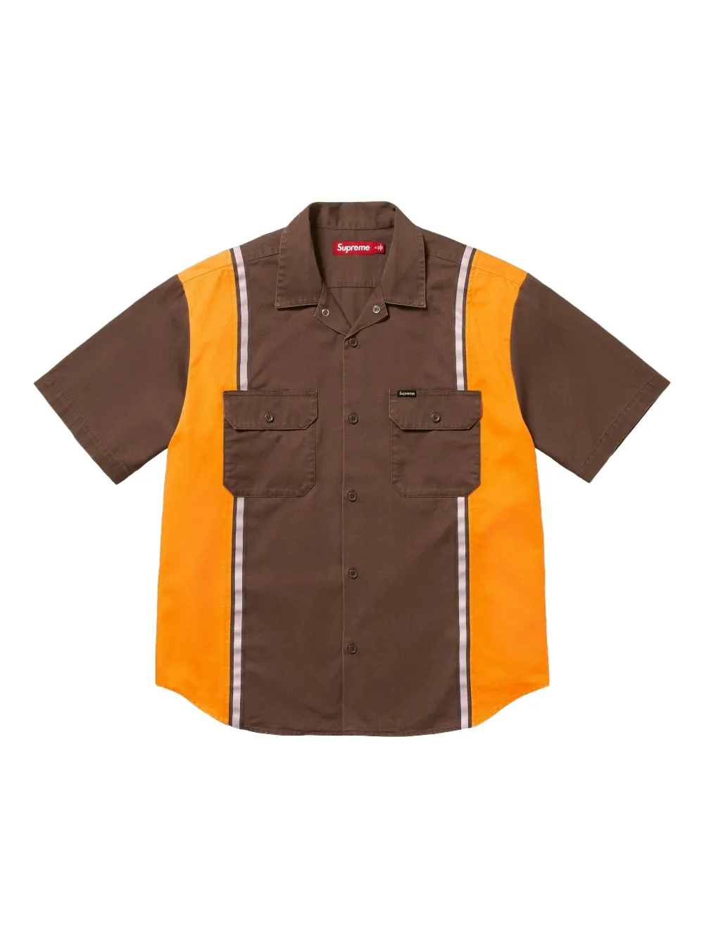 

Рубашка Stadium с отражающей полосой "коричневая" Supreme, коричневый
