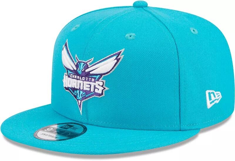 

Бирюзовая регулируемая шапка New Era для взрослых Charlotte Hornets 9Fifty