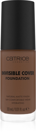 

Жидкая основа с матовым покрытием Catrice Invisible Cover Foundation, 075W 30 ml