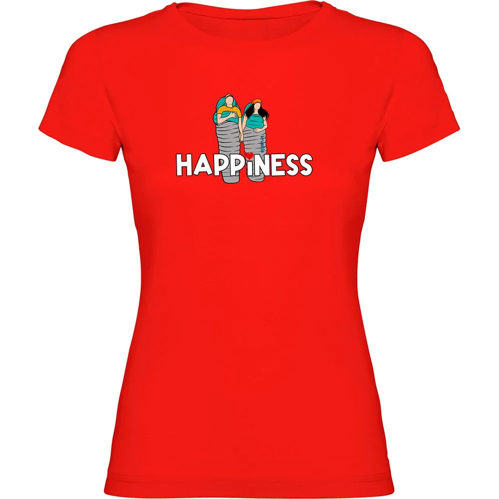 

Футболка с коротким рукавом Kruskis Happiness, красный