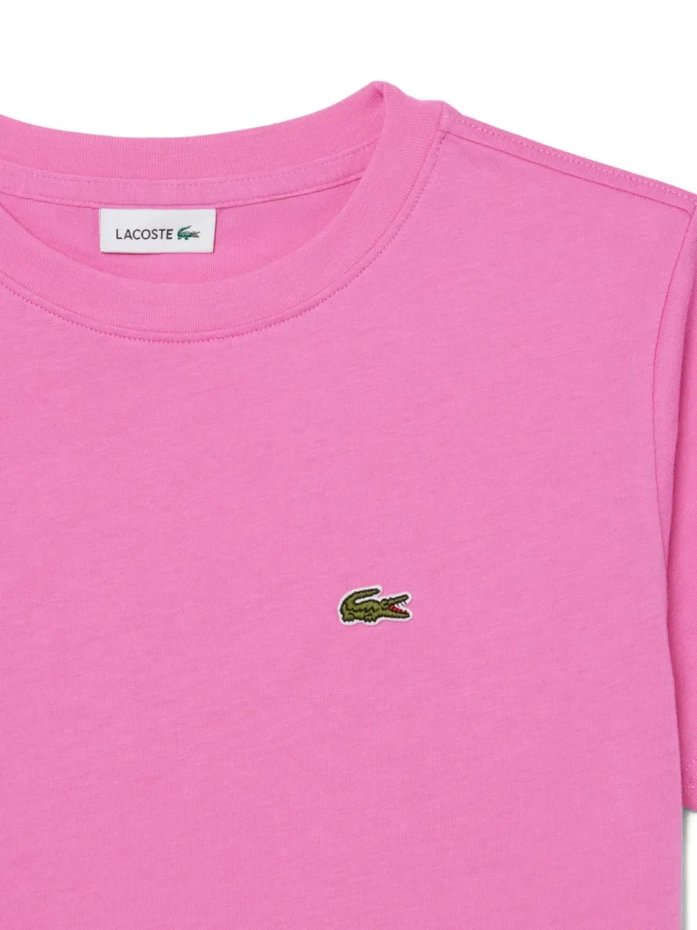 Футболка с круглым вырезом Lacoste, розовый — фото 3