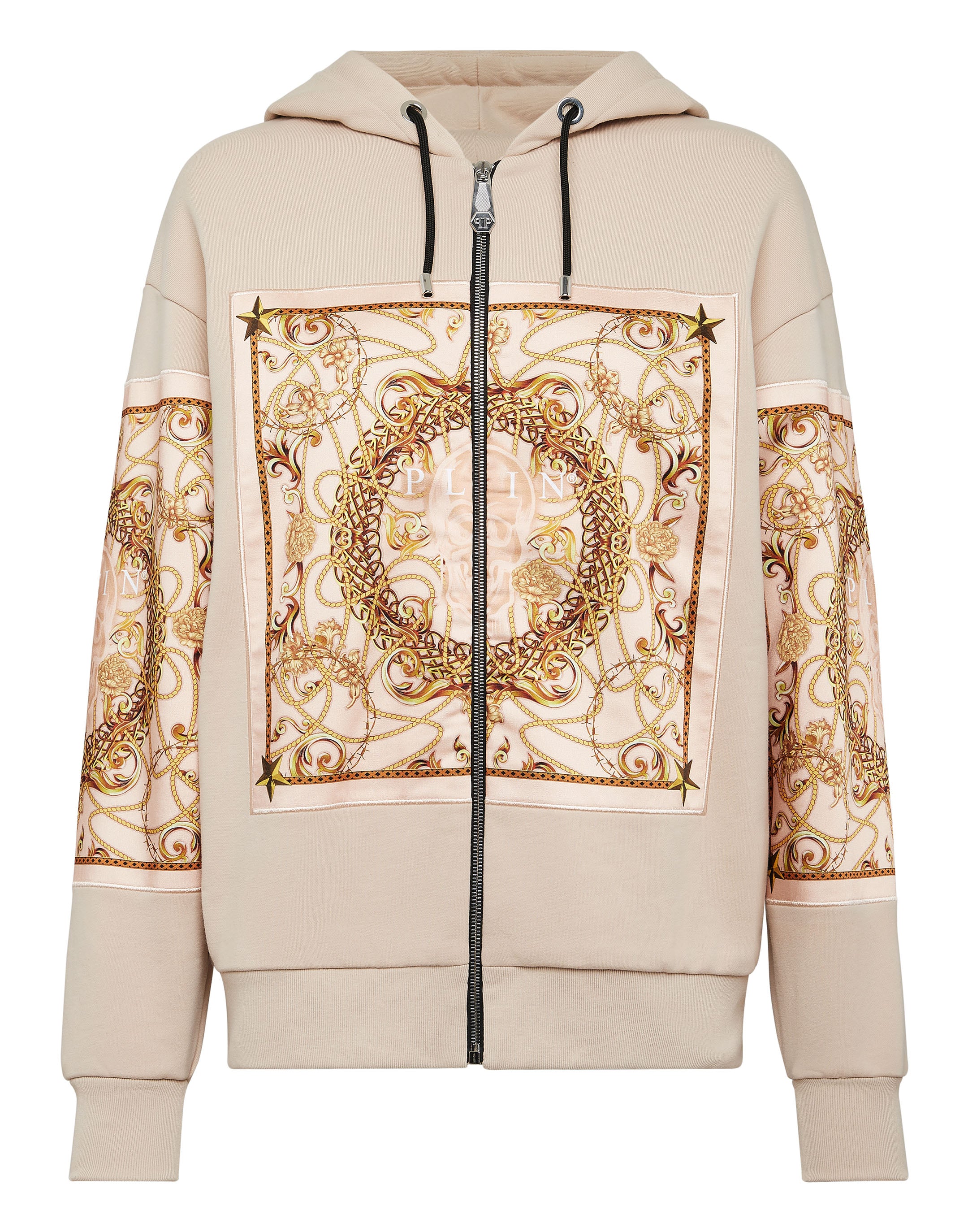 

Толстовка с капюшоном New Baroque PHILIPP PLEIN, бежевый